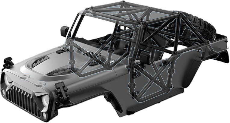 MJX H12Y Jeep Wrangler